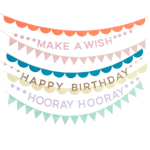 8 Festoni Arcobaleno