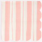 16 Tovaglioli a Righe Pastello