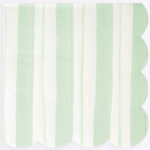 16 Tovaglioli a Righe Pastello