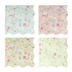 16 Tovaglioli Piccoli Laduree Paris Fiori