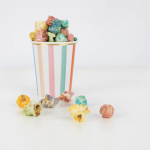 8 Bicchieri a Righe, Pois e Quadretti Arcobaleno