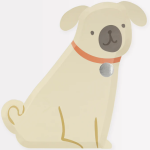 8 Piatti Cane - Carlino