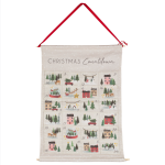 Calendario dell'Avvento in Tessuto