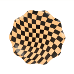 8 Piattini a Quadretti Halloween