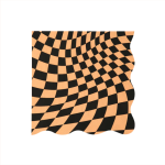 16 Tovaglioli a Quadretti Halloween