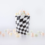 8 Bicchieri a Quadretti Halloween