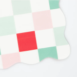 16 Tovaglioli Natalizi a Quadretti