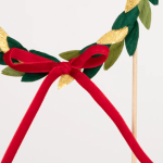 Cake Topper Ghirlanda di Natale