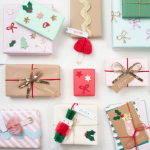 6 Fiocchi Oro per Regali di Natale