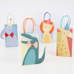 8 Party Bags Animal Parade