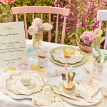 8 Segnaposto Fiocco Pastello