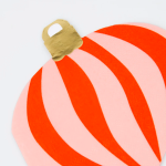 16 Tovaglioli Palline di Natale