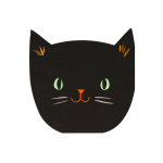 16 Tovaglioli Gatto, Zucca e Teschio Halloween