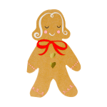 16 Tovaglioli Omini Pan di Zenzero