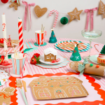 8 Bicchieri Natalizi a Strisce