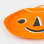 8 Piatti Gatto, Zucca e Teschio Halloween