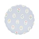 8 Piattini Fiori Bloomsbury