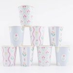 8 Bicchieri Fiori Bloomsbury