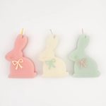 3 Candele Coniglietti