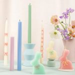 3 Candele Coniglietti