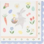 16 Tovaglioli Coniglietto Pasqua