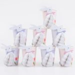 8 Bicchieri Coniglietto e Fiori