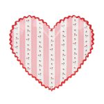 8 Piatti Cuori San Valentino Vintage