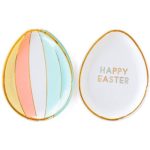 8 Piatti Uovo Happy Easter