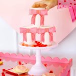 8 Bicchieri Rosa Fiocco