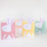8 Party Bags Pastello Coniglietti