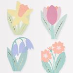 16 Tovaglioli Fiori Primavera