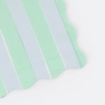 16 Tovaglioli Strisce Pastello Piccoli