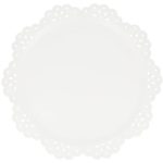 8 Piatti/Vassoi Pizzo Bianco