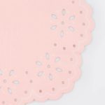 16 Tovaglioli Pizzo Pastello