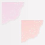 16 Tovaglioli Pizzo Pastello Piccoli