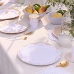 16 Tovaglioli Pizzo Bianco Piccoli