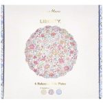 4 Piattini Liberty in Melamina