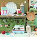 16 Tovaglioli Mappa Campeggio