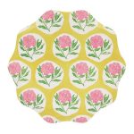 8 Piattini Fiori Molly Mahon