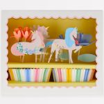 Cupcakes Kit Unicorni e Fiori