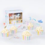 Cupcakes Kit Unicorni e Fiori