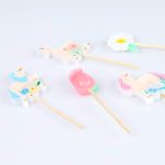 5 Candeline Unicorni e Fiori