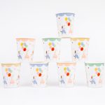 8 Bicchieri Animal Friends