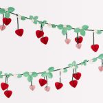 Festone Fragole e Fiori