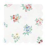 16 Tovaglioli Piccoli Bouquet Fiori