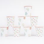 8 Bicchieri Bouquet  Fiori