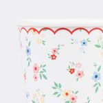 8 Bicchieri Bouquet  Fiori