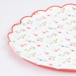 8 Piattini Bouquet Fiori