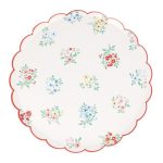 8 Piattini Bouquet Fiori