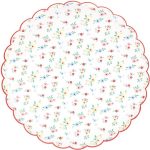 8 Piatti Bouquet Fiori